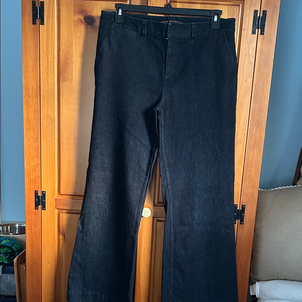 Ralph Lauren Navy blue Flare & Wide Leg Jeans